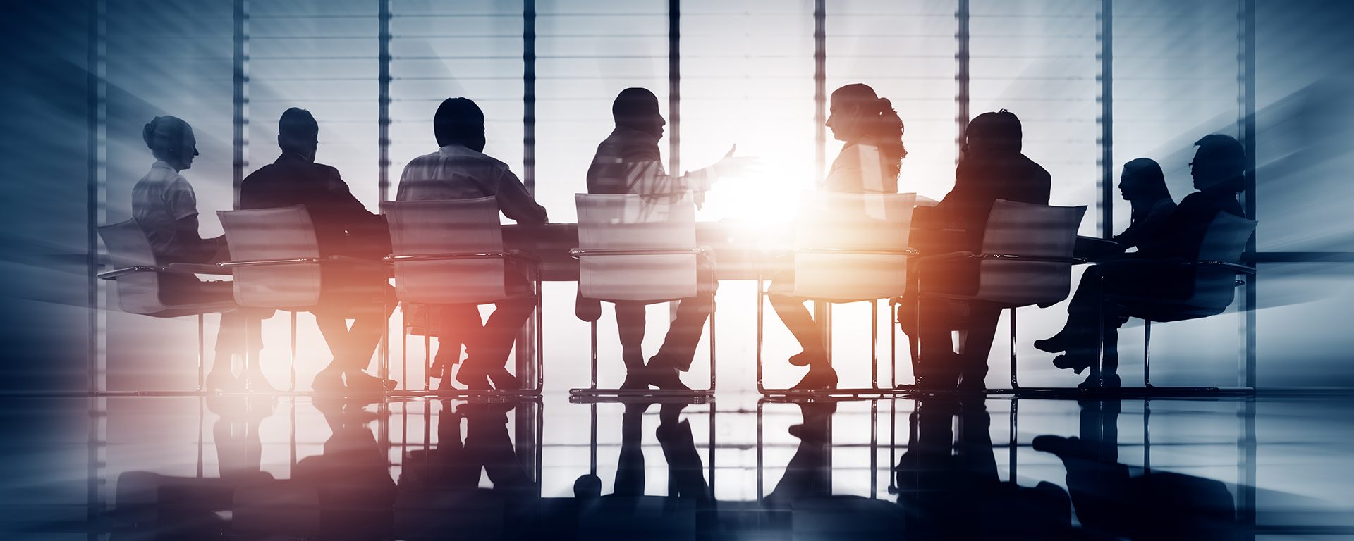 group of people at a table